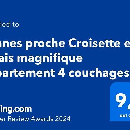Cannes Proche Croisette Et Palais Magnifique Appartement 4 Couchages Buitenkant foto